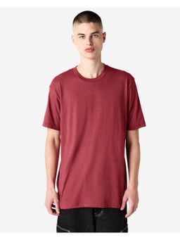 American Apparel - Unisex Heather Cardinal Cvc Short Sleeve T-Shirt