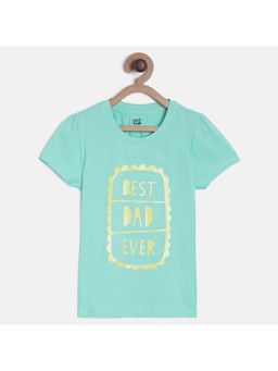 MINI KLUB - Kids Girls Green Knit Top