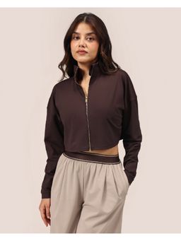 Blissclub - Brown Ultimate Crop Jacket