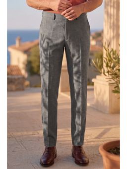 Louis Philippe - Men Grey Trousers