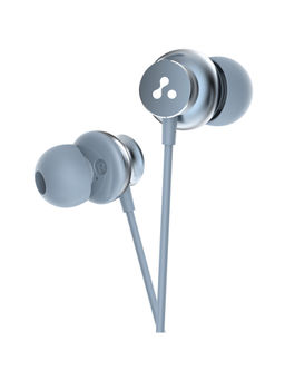 Ambrane - Wired Earphones With In-Line Mic, 3.5Mm Jack (Stringz 38, Space Grey)