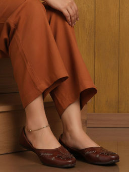 Desi Colour - Brown Polish New-1 Juttis