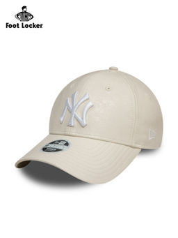 New Era - Women CRINKLED PU 9FORTY NEYYAN STNSTN Beige Caps