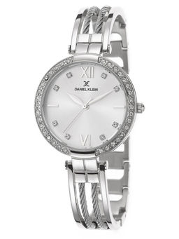 Daniel Klein - Analog Silver Dial Women's Watch-DK.1.12422-1