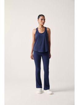 Sawsee - Navy Blue Bambo Blend Solid Tank
