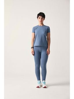 Sawsee - Blue Bambo Blend Solid T-Shirt