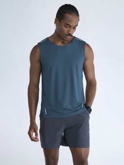 Cava Athleisure - Grey Nylon Solid Tank