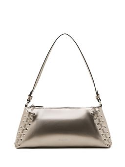 MIRAGGIO - Grey Pu Textured Handbag