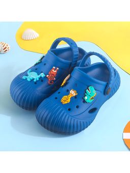 Red Tape - Boys Blue Eva Comfort Clogs