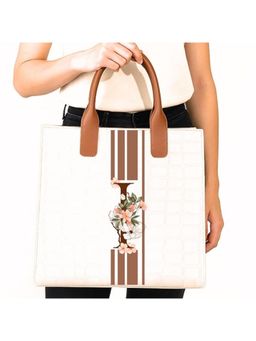 Strutt - Personalised With Letter I Tote Bag with Detachable Strap (Medium)