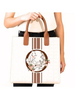 Strutt - Personalised With Letter O Tote Bag with Detachable Strap (Medium)