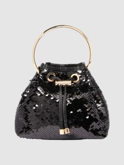 Forever New - Stella Sequin Ring Handle Sling Bag