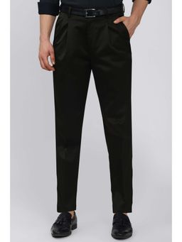 Peter England - Men Black Casual Trousers