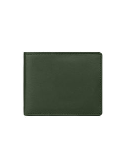 The Wallet Store - Carry Mate Genuine Leather Wallet for Men - Green