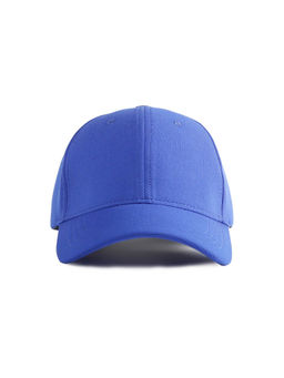 Omtex - Unisex Solid Blue Caps