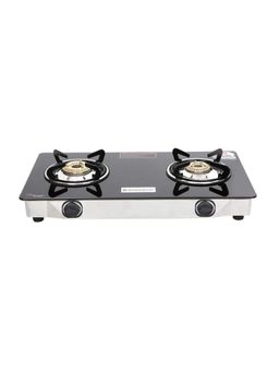 Wonderchef - Ruby 2 Burner Manual Ignition Glass Cooktop