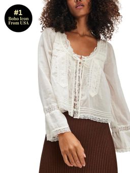 Free People - Long Sleeve Evermore Top