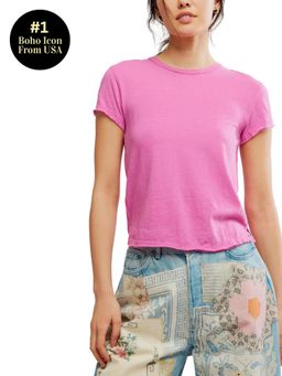 Free People - Pink Nova T-Shirt