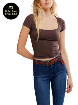 Free People - Clean Lines Baby T-Shirt