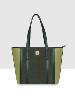 ESBEDA - Green Textured Handbag