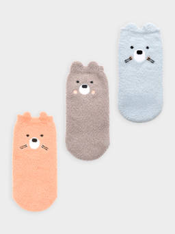 Mi Arcus - Unisex Knitted Printed Socks- Multicolor