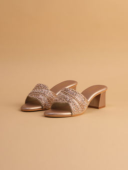 ERIDANI - Atrani Rose Gold Heels