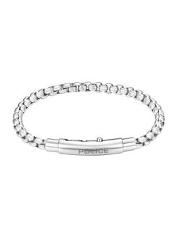 Police - Fleshy Shiny Chain Stainless Steel Bracelet For Men