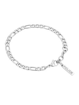 Police - Humble Shiny Figaro Chain Stainless Steel Bracelet For Men
