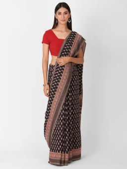 Fabindia - Tussar Cotton Printed Sari