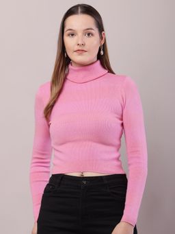NOBARR - Women's Cotton Pink Sweater