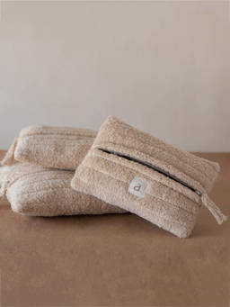 Akiiko - wheat cloud rectangle pouch (set of 3 )