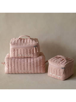 Akiiko - Pink Set of 3 Sorbet Beauty Pouch