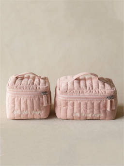Akiiko - Pink Set of 2 Sorbet Vanity Pouch