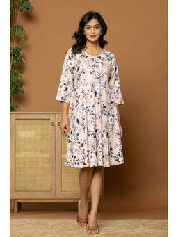 Gahan - Women Multi-Color Floral Printed A-Line Dress