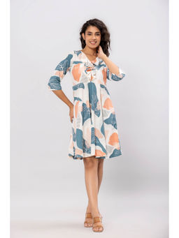 Gahan - Women Multi-Color Floral Printed A-Line Dress