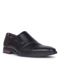 Bata - Men Slip-On Formal Black Loafers