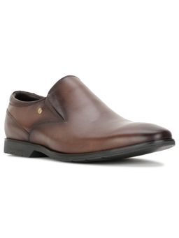 Hush Puppies - Men Slip-On Formal Brown Loafers
