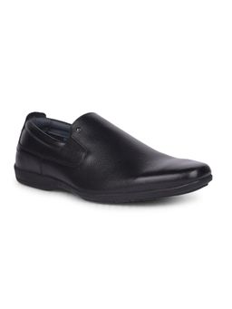Bata - Men Slip-On Formal Black Loafers