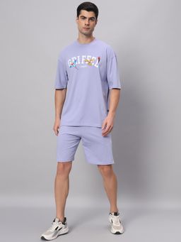 Griffel - Lavender Birds T-Shirt & Shorts (Set of 2)