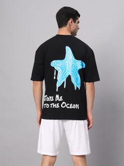 Griffel - Black Ocean T-Shirt & Shorts (Set of 2)