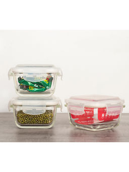 Femora - Glass Square Container 180 Ml, 3N