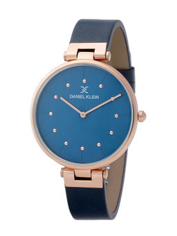 Daniel Klein - Blue Premium Round Dial Analog Watch For Women - DK.1.12260 - 3