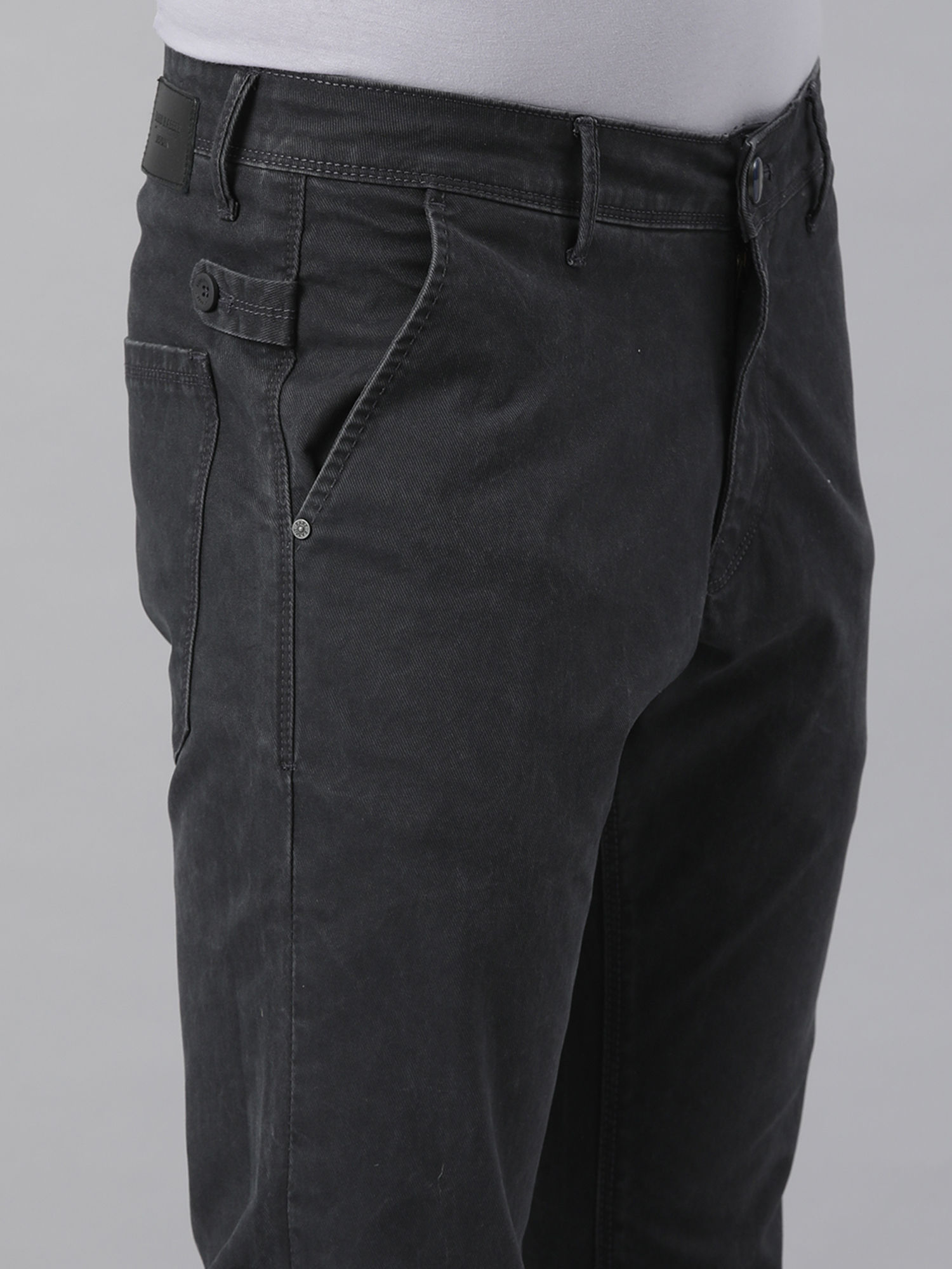 Rare Rabbit Grey Casual Jeans 
