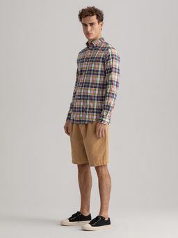 GANT - Men Multi-color Checked Regular Shirt