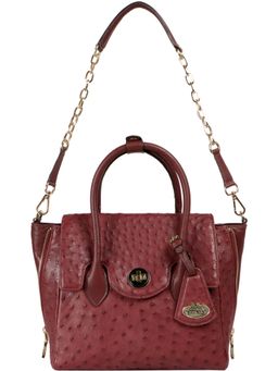 Hidesign - Brown Patterned Satchel