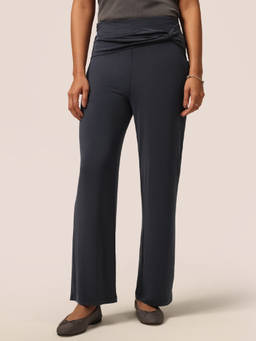 Blissclub - Blue Everflow Knot Pant for Women
