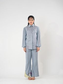 Orthodox - Aranya Hourglass Blue Shirt