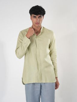 Orthodox - Arav Hemp Green Shirt