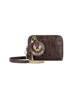 Hidesign - Punk W2 Brown Women's Micro Bag - (12 X 9 X 3 Cms)