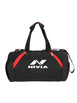 Nivia - Beast Gym Bag - Black and Red